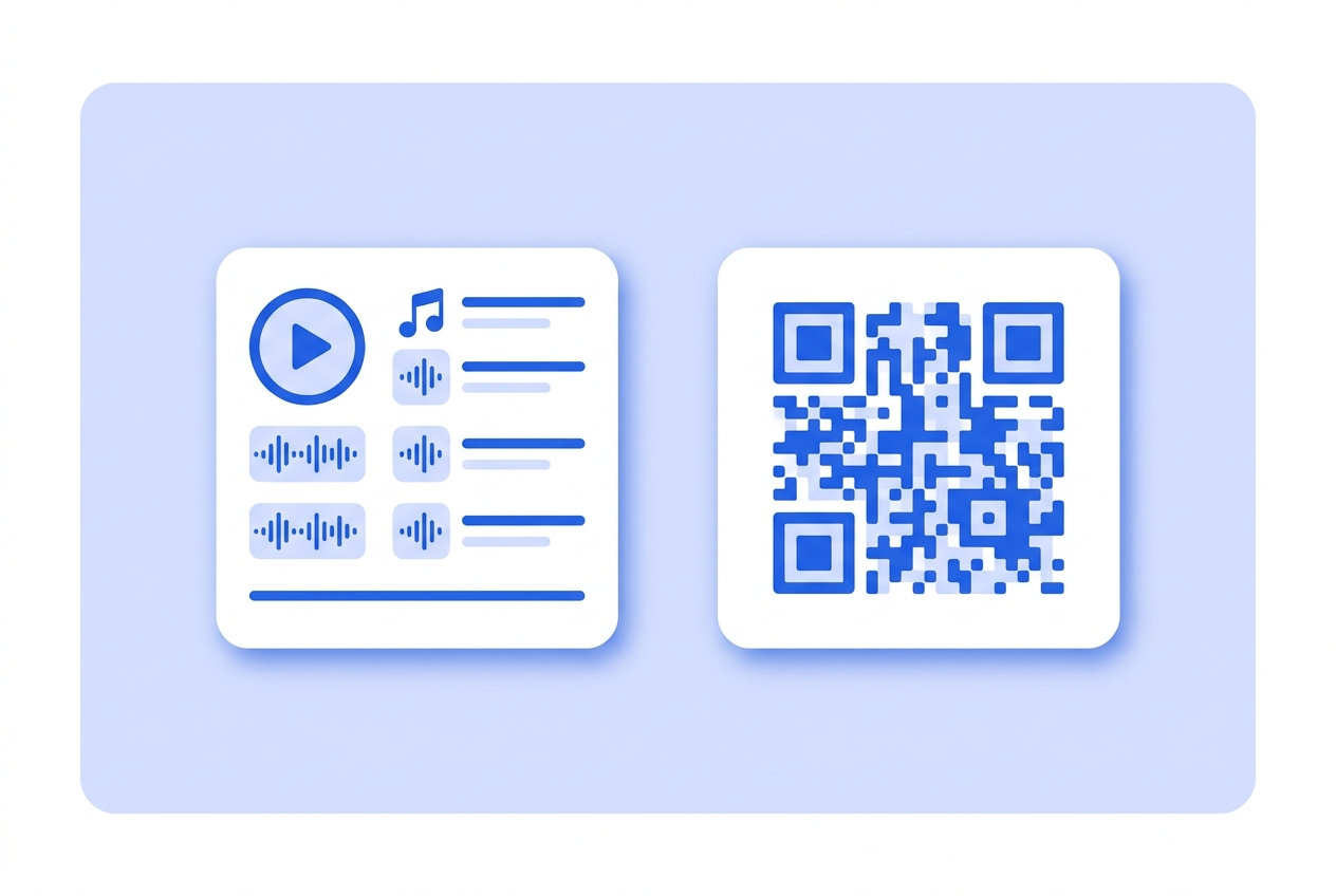 Illustration of this QR type in use: Spotify.