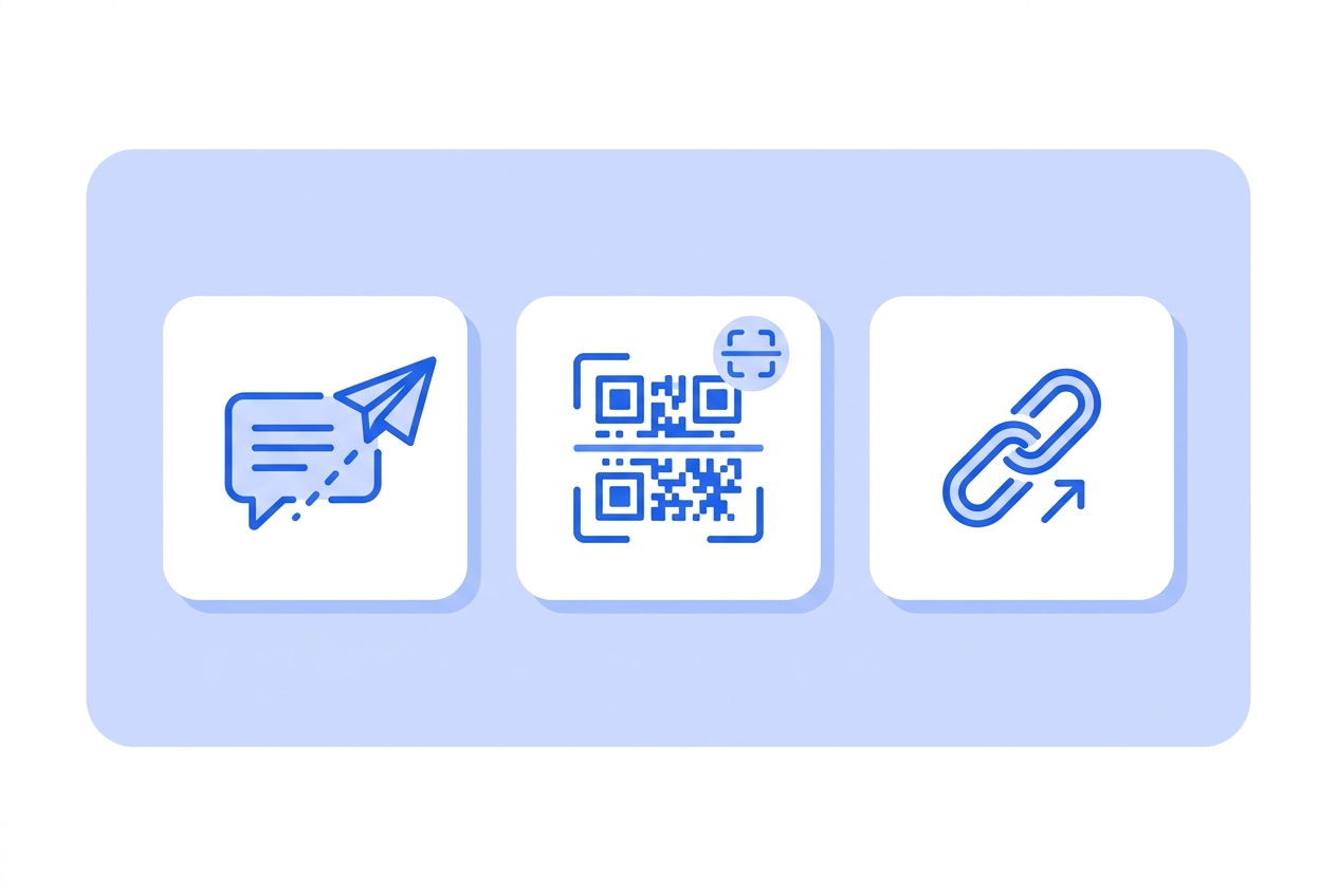 Illustration of this QR type in use: Telegram.